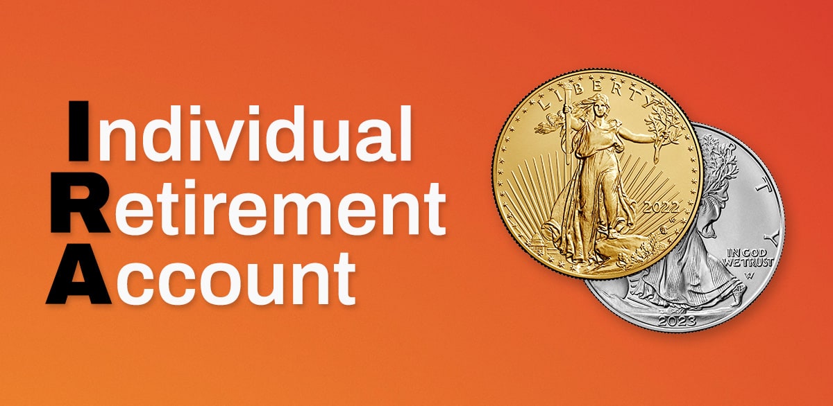 Gold in a precious metals IRA: approved gold coins and bars in secure depository storage